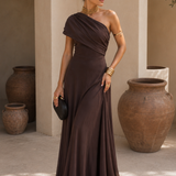 Toledo Dress in Brown