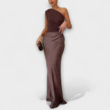 Madalena | One-Shoulder Maxi Dress
