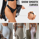 Elegant Comfort Floral Lace Thong (6 Pack)