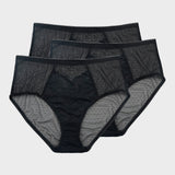 Enchant Floral Lace Brief Underwear (3 Pack)