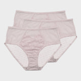 Enchant Floral Lace Brief Underwear (3 Pack)