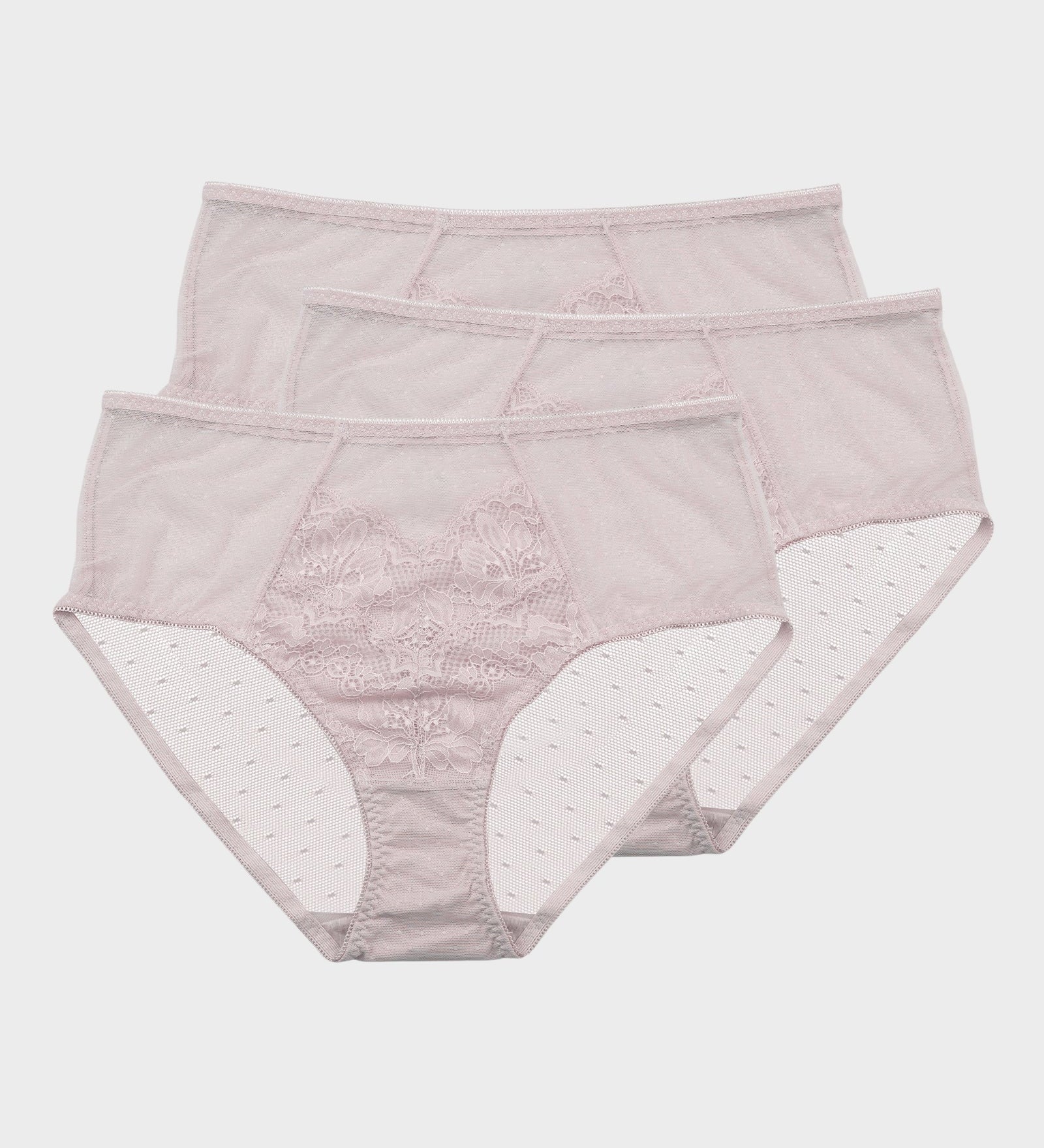Enchant Floral Lace Brief Underwear (3 Pack)