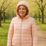 Emma | Mid-Season Coat, Light Pink