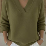 Viola | Soft V-Neck Sweater