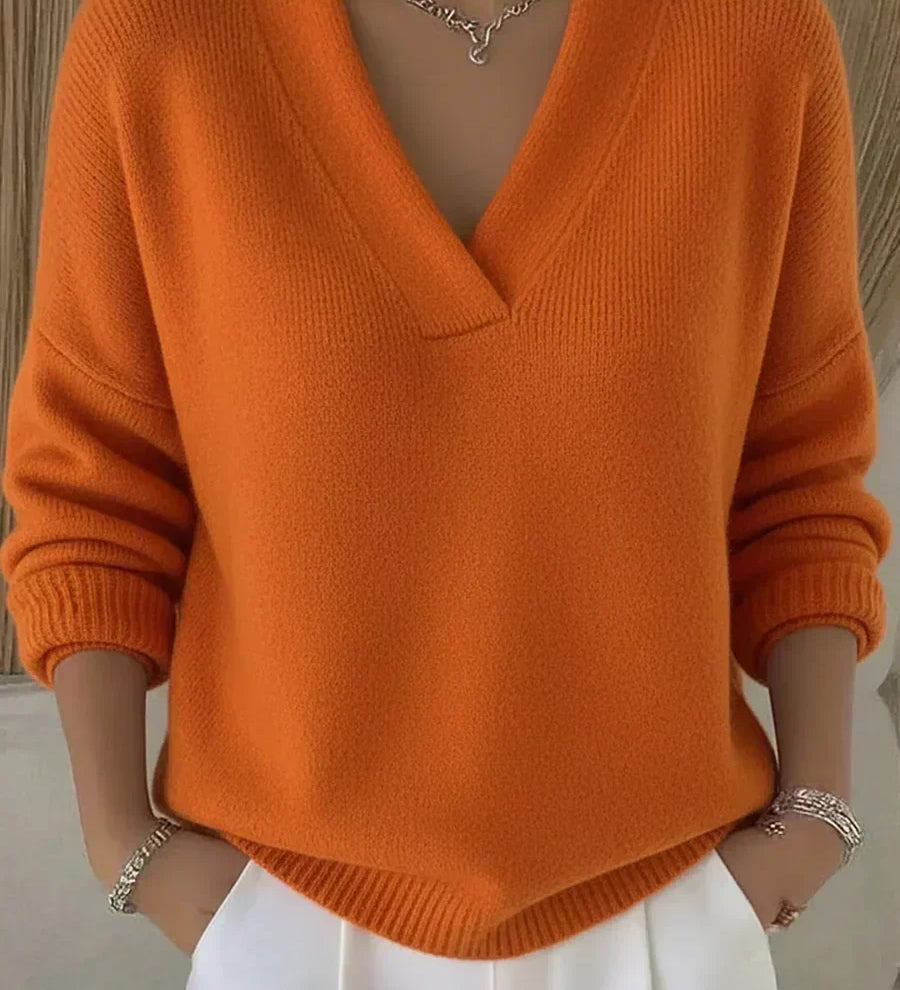 Viola | Soft V-Neck Sweater