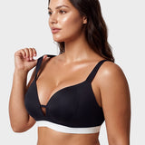 French Triangle Wireless Minimiser Bra