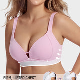 French Triangle Wireless Minimiser Bra