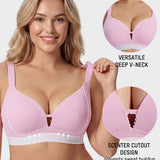 French Triangle Wireless Minimiser Bra