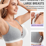 French Triangle Wireless Minimiser Bra