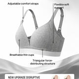 French Triangle Wireless Minimiser Bra
