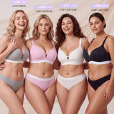 French Triangle Wireless Minimiser Bra