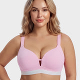 French Triangle Wireless Minimiser Bra