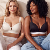 French Triangle Wireless Minimiser Bra