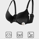 Front Closure Push-Up Lift Bra