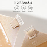 Front Closure Adhesive Invisible Push-Up Bra (2 Pairs)