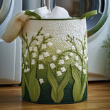 Lily of the Valley | Quilted Storage Basket