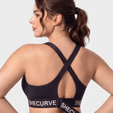 High-Impact Adjustable Zip-Front Sports Bra