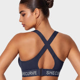 High-Impact Adjustable Zip-Front Sports Bra
