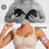 High-Impact Adjustable Zip-Front Sports Bra