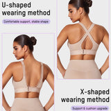 High-Impact Adjustable Zip-Front Sports Bra