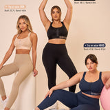 High-Impact Adjustable Zip-Front Sports Bra