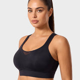 High-Impact Wireless Full-Coverage Racerback Sports Bra