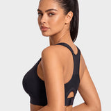 High-Impact Wireless Full-Coverage Racerback Sports Bra