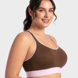 High-Impact Wireless Full-Coverage Racerback Sports Bra