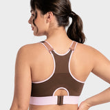 High-Impact Wireless Full-Coverage Racerback Sports Bra