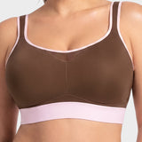 High-Impact Wireless Full-Coverage Racerback Sports Bra