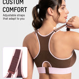 High-Impact Wireless Full-Coverage Racerback Sports Bra