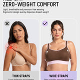 High-Impact Wireless Full-Coverage Racerback Sports Bra