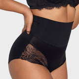 High-Waist Seamless Lace Shaping Panty (3 Pack)