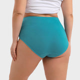 High-Waisted Full Coverage Cotton Briefs (4 pack)