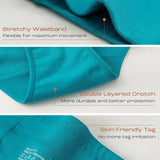 High-Waisted Full Coverage Cotton Briefs (4 pack)