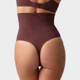 High Waist Mesh Tummy Control Thong (3 Pack)
