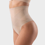 High Waist Mesh Tummy Control Thong (3 Pack)