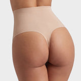 High Waist Mesh Tummy Control Thong (3 Pack)