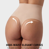 High Waist Mesh Tummy Control Thong (3 Pack)