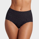 High Waist Seamless Leopard Tummy Brief (6 Pack)