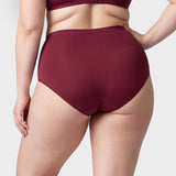 High Waist Tummy Control Cotton Briefs (4 Pack)
