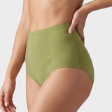 High Waist Tummy Control Cotton Briefs (4 Pack)