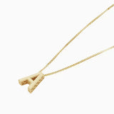Initial Letter Love Necklace