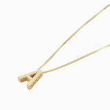 Initial Letter Love Necklace