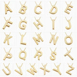 Initial Letter Love Necklace