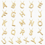 Initial Letter Love Necklace