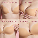 Invisible Lift Sticky Cleavage Bra (2 Pairs)
