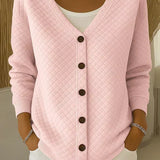 Eleonora | Quilted Cardigan with Buttons