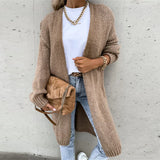 Long Oversized Cardigan for Women – Loose and Comfortable Knit