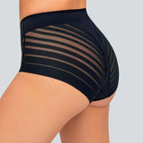 Seamless Breathable Lace Mid-Rise Panties